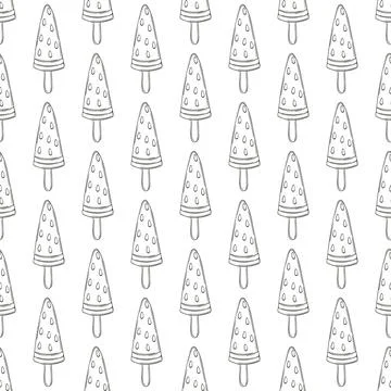 Coloring seamless pattern. Print for cloth design, textile, fabric, wallpaper Illustrazione stock