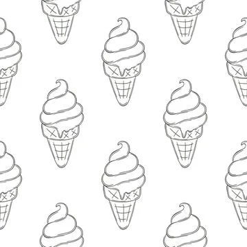 Coloring seamless pattern. Print for cloth design, textile, fabric, wallpaper 스톡 일러스트