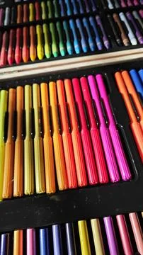 Coloring tools Stock Photos