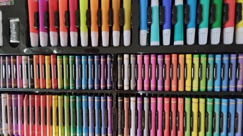 Coloring tools 写真素材