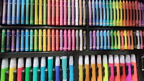 Coloring tools Stock Photos
