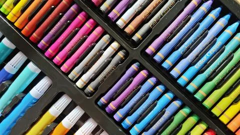 Coloring tools Stock Photos