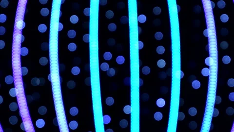 Colors abstract defocused background, circle shape bokeh spots. Loop. 库存影片 259949569