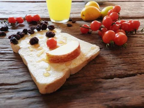 Colors and creativity at the table. Stock Photos