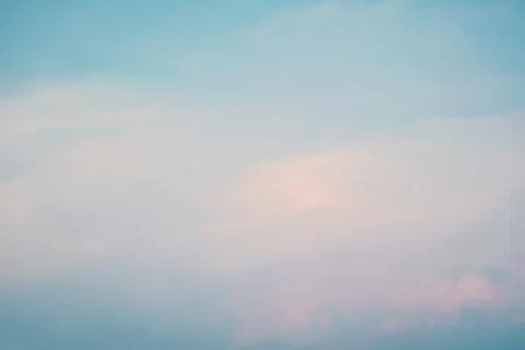 Colors and patterns of the clouds in the sky. Stock Photos