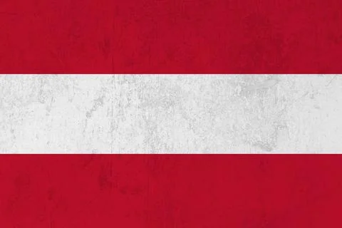 Colors of the Austrian flag  Foto stock