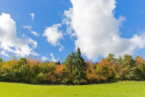 Colors in the clouds Stock Photos
