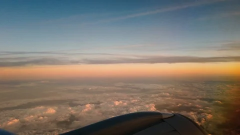 Colors from high above. Above the clouds. 4K Travel Stock Footage Stock Footage 116730286