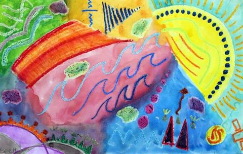 Colors Stock Illustration