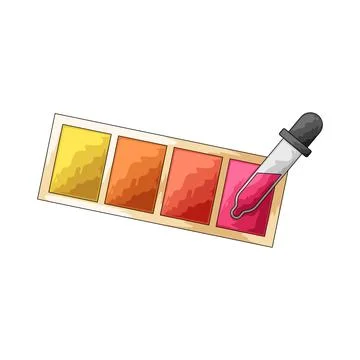 Colors illustration Illustrazione stock