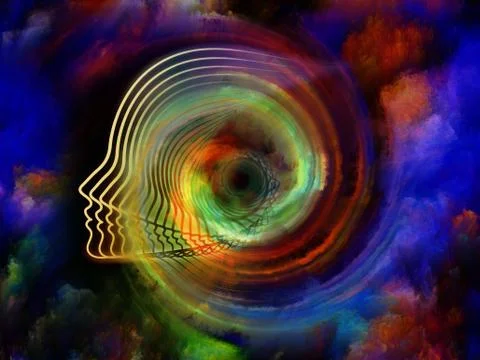 Colors Inside Stock Illustration