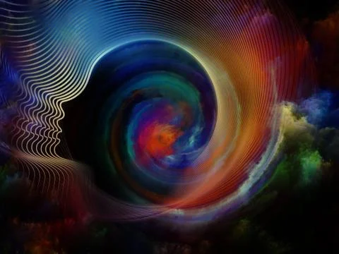 Colors Inside Stock Illustration