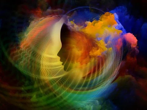 Colors Inside Stock Illustration