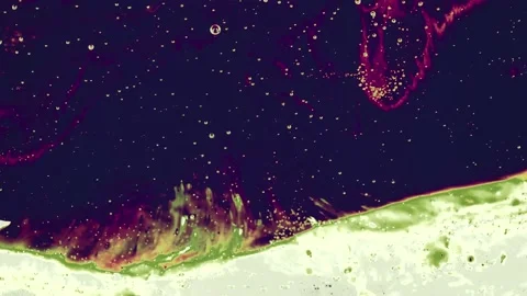 Colors  Liquid Paint in Motion 動画素材 148154614