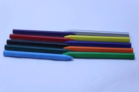 Colors may be of different size and shapes Stock Photos