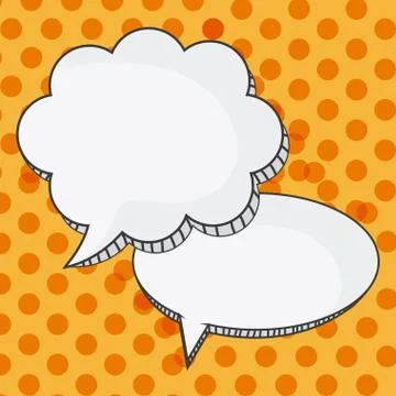 Colors Message bubble speech, editable vector 스톡 일러스트