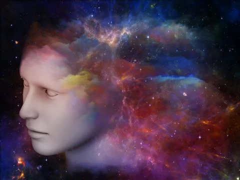 Colors of the Mind 库存插图