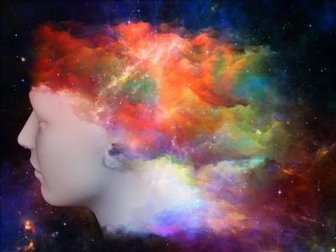 Colors of the Mind 库存插图