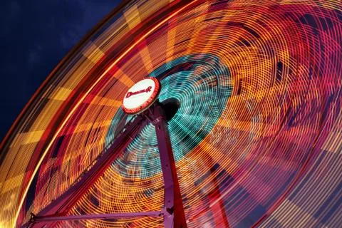 Colors in motion Stock Photos