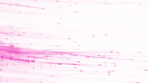 Colors particles falling in water. Potassium permanganate crystals in the water. Stock Footage 150558963