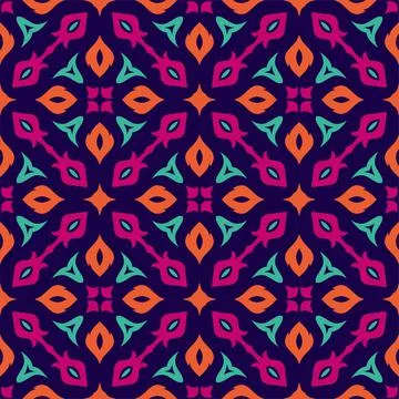 Colors pattern ornament background. Ethnic seamless ready for print Stock Illustration