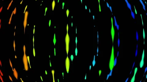 Colors of psy VJ LOOP Stock Footage 163351964