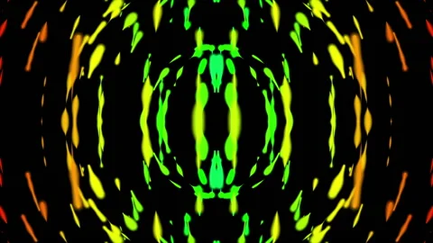 Colors of psy VJ LOOP Stock Footage 163351997