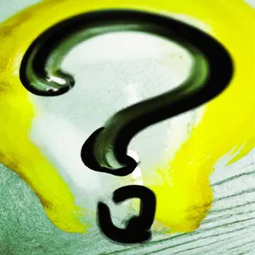 Colors question mark Stock Illustration