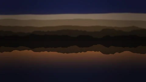 Colors reflecting over water during the sunset Stock Footage 339076695