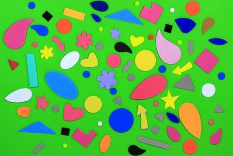 Colors &amp; Shapes Stock Illustration