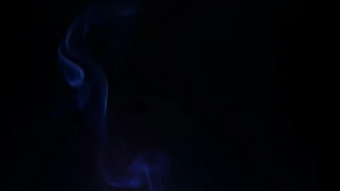 Colors smoke in dark background Stock Footage 101781461