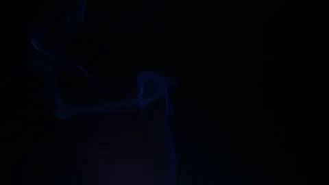 Colors smoke in dark background Stock Footage 101788151