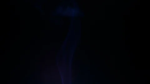 Colors smoke in dark background Stock Footage 101788381