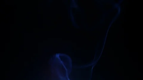 Colors smoke in dark background Stock Footage 101888172