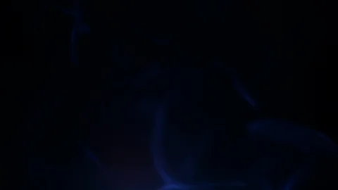 Colors smoke in dark background Stock Footage 101888235