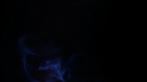 Colors smoke in dark background Stock Footage 101895077