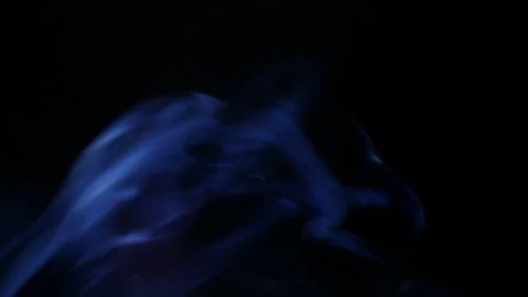 Colors smoke in dark background Stock Footage 101967825