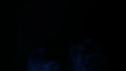 Colors smoke in dark background Stock Footage 101970770