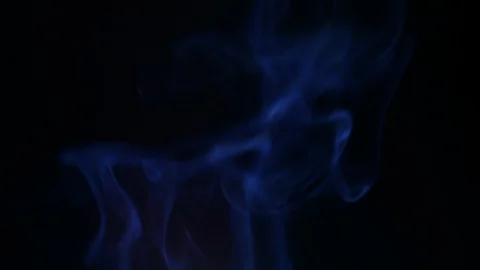 Colors smoke in dark background Stock Footage 102127219