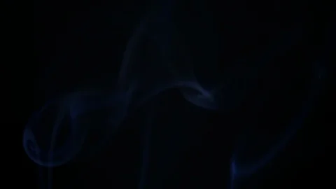 Colors smoke in dark background Stock Footage 102131673