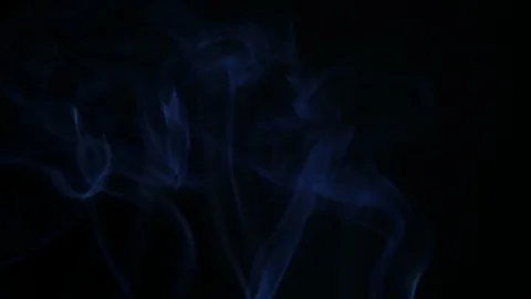 Colors smoke in dark background Stock Footage 102134665