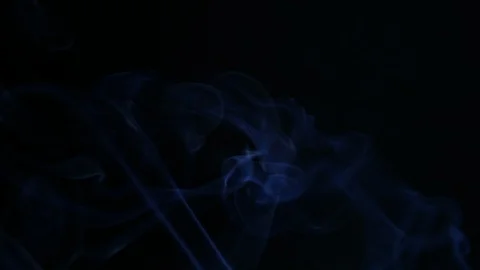 Colors smoke in dark background Stock Footage 102135470