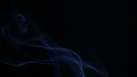 Colors smoke in dark background Stock Footage 102138272