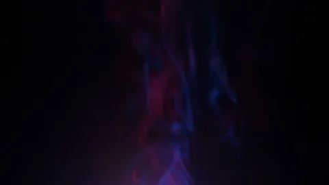 Colors smoke in dark background Stock Footage 102143990