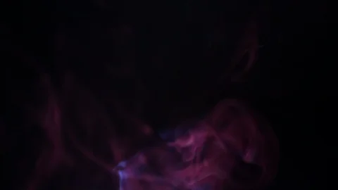 Colors smoke in dark background Stock Footage 102167850
