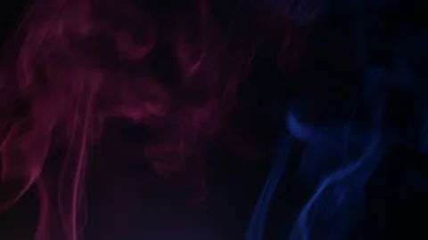 Colors smoke in dark background Stock Footage 102175506