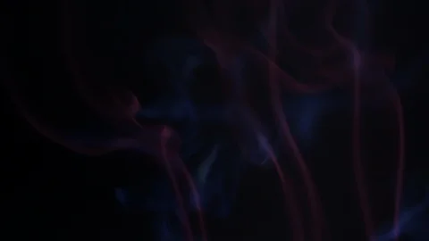 Colors smoke in dark background Stock Footage 102181008