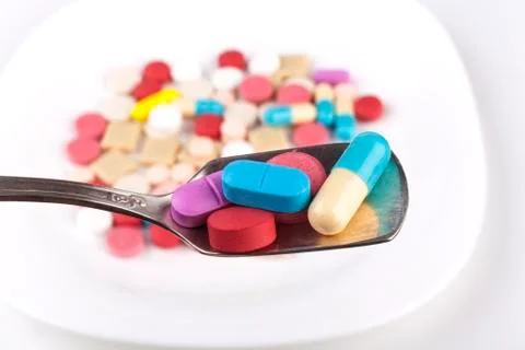 Colors in Spoon Stock Photos