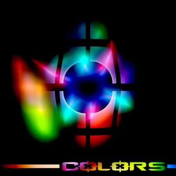 Colors template Stock Illustration