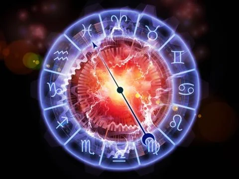 Colors of Zodiac Stock Illustration